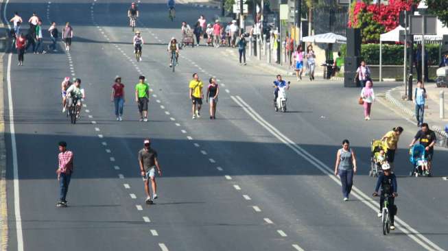 Walau Puasa, Jangan Takut Olahraga di Car Free Day