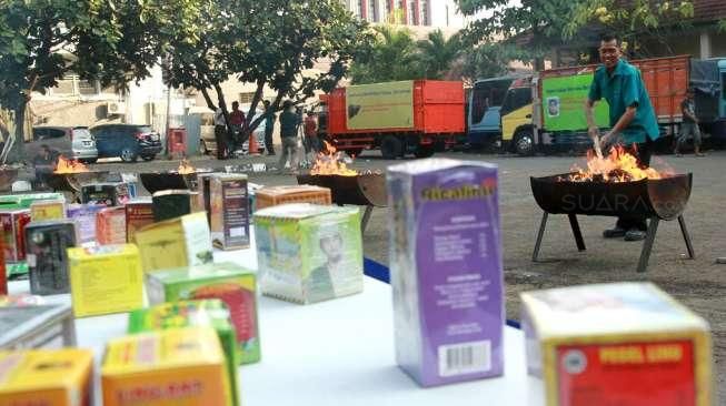 BPOM Musnahkan Obat dan Makanan Ilegal