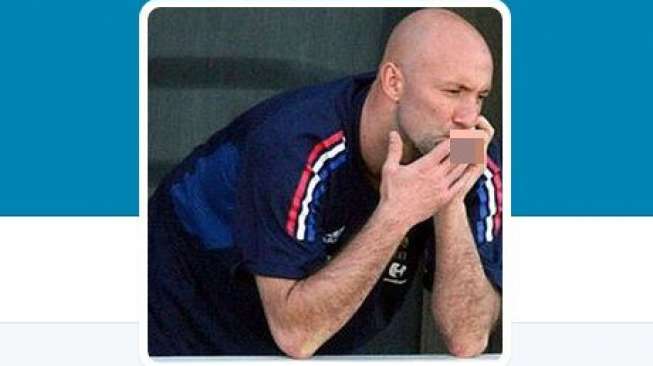 Fabien Barthez. (Twitter/@FBarthez)