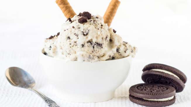 Yuk, Bikin Sendiri Es Krim Oreo untuk si Kecil