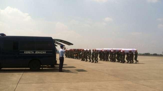 Nama 21 Korban Hercules yang Siang Ini Diterbangkan dari Medan