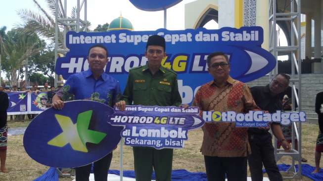 XL Luncurkan Layanan 4G LTE di Lombok