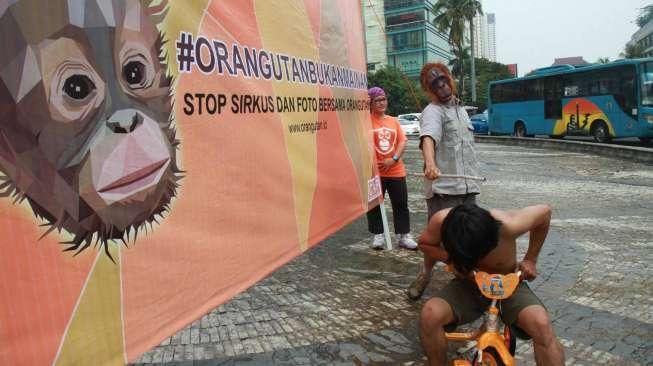Stop Eksploitasi Orangutan