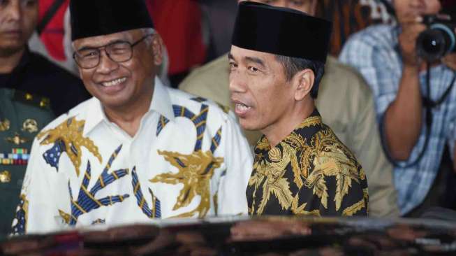 Jokowi-JK Bukber di KPK