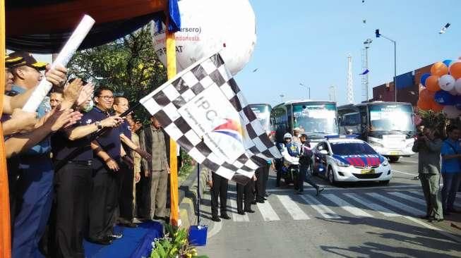 Ketua DPR Lepas Pemudik Di Tanjung Priok