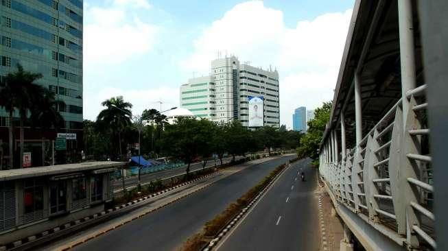 Jakarta Lengang Jelang Lebaran