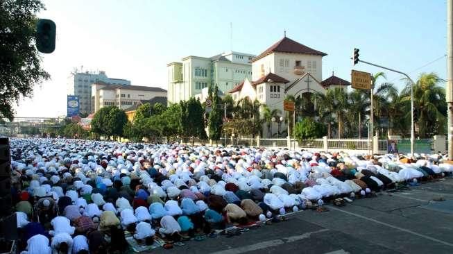 Salat Idul Fitri di Jatinegara