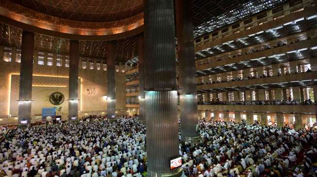 JK Salat Id di Istiqlal