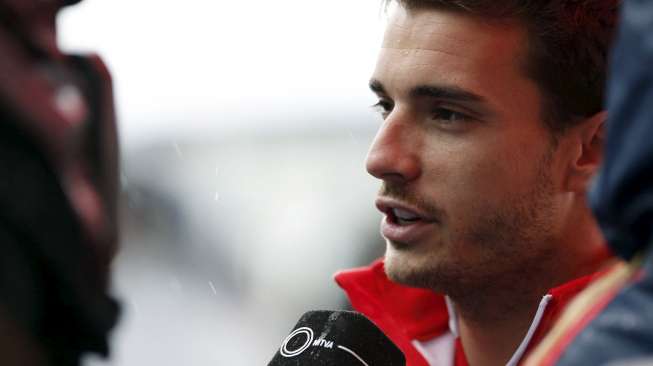 Pebalap Marussia Jules Bianchi. (Reuters/Yuya Shino)