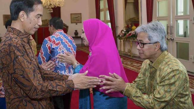 Jokowi Gelar Halal Bihalal