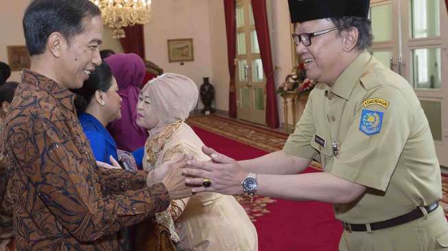 Jokowi Gelar Halal Bihalal