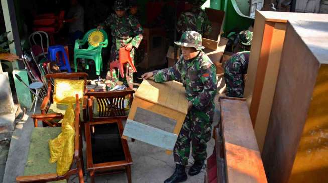 Penertiban Lahan TNI