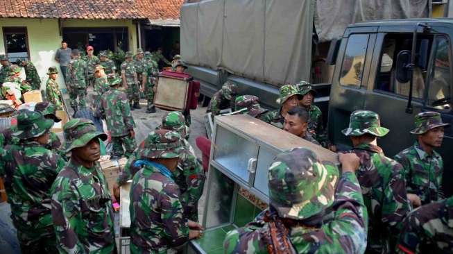 Penertiban Lahan TNI