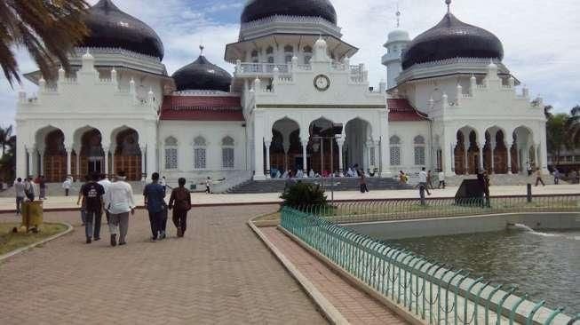 Masjid Raya Baiturrahman Banda Aceh Bakal Mirip Masjid Nabawi