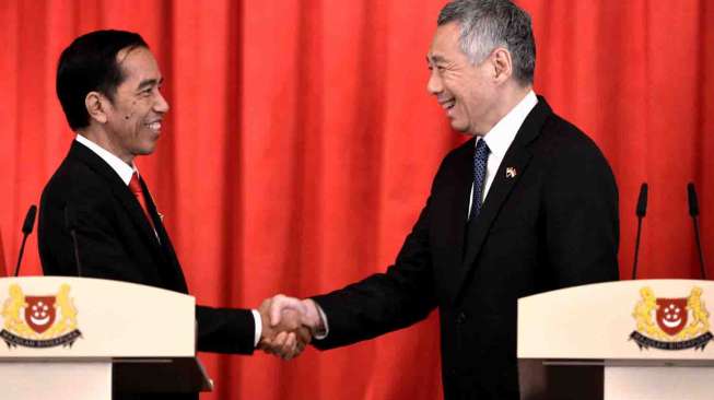 Kunjugan Jokowi di Singapura