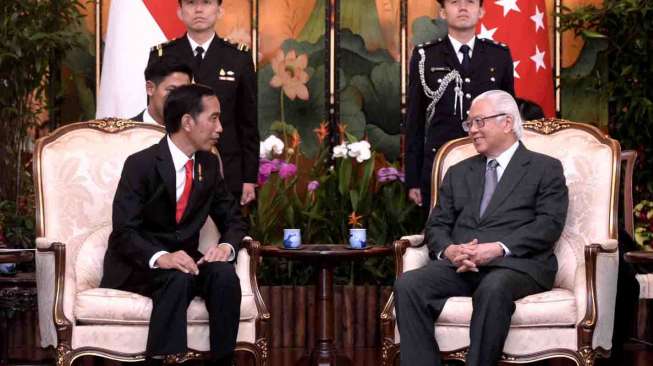 Kunjugan Jokowi di Singapura