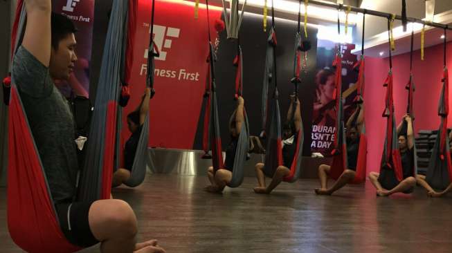 Aerial Flow Yoga, Yoga yang Satu Ini Memang Beda