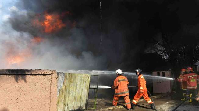 Kebakaran Gudang Karpet