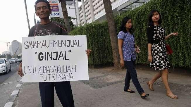 Tak Sanggup Bayar Kuliah Anak, Heri Akhmat Tawarkan Ginjal di HI