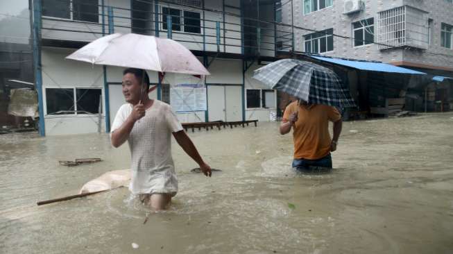 Topan Soudelor Tewaskan Delapan Orang di Cina