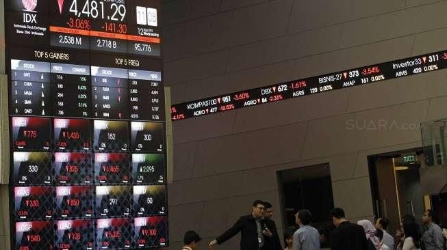 IHSG Selasa Sore Ini Ditutup Menguat 68,12 Poin