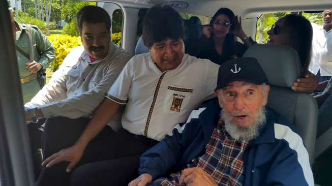 Rayakan Ultah ke-89, Fidel Castro Tuntut AS Bayar Ganti Rugi