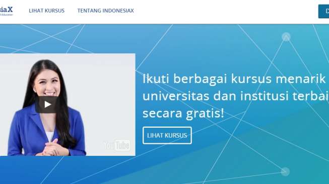 IndonesiaX Luncurkan Pendidikan Online Gratis