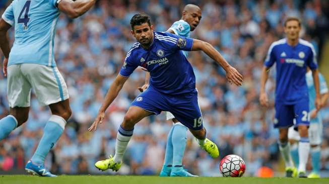 Fernandinho Tuduh Diego Costa Provokasi Dirinya