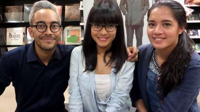 Gamaliel, Audrey dan Cantika. [Suara.com/Nanda Hadiyanti]