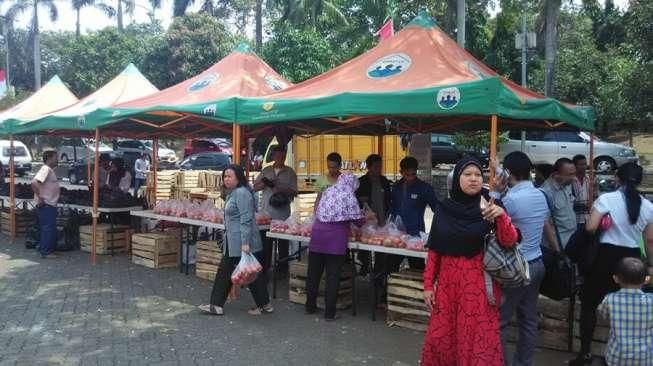 Kementan Operasi Pasar Murah, Penjual dan Pembeli Senang