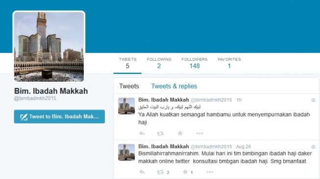 Kementerian Agama Bikin Akun Twitter Berisi Panduan Berhaji