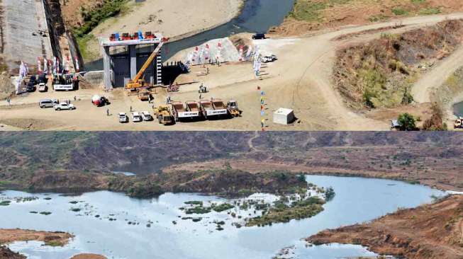 Waduk Jatigede Mulai Terisi