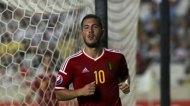 Hazard Pimpin Tim Belgia, Wilmots Umumkan 24 Skuatnya