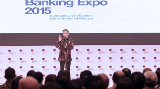 Jokowi Hadiri Indonesia Banking Expo