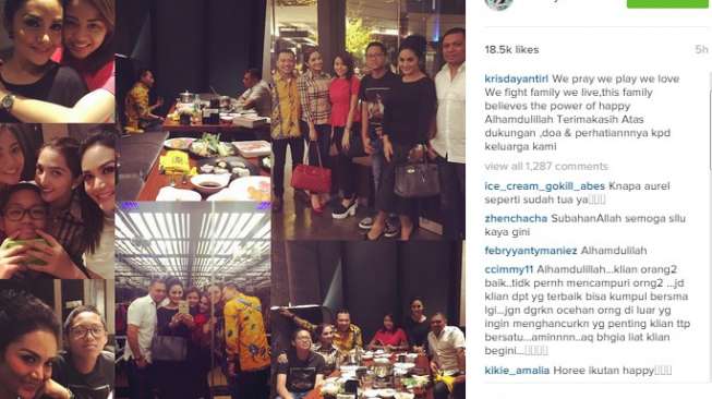 Aurel Akhirnya Peluk KD, Anang dan Raul Lemos Ngobrol