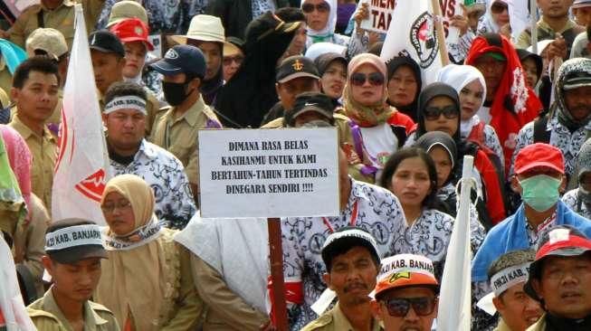 Aksi Guru Honorer