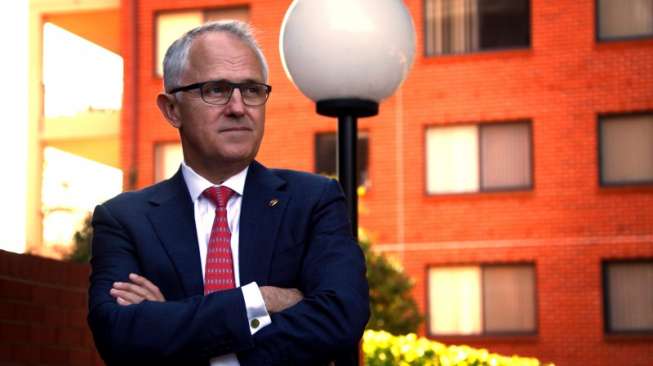 Malcolm Turnbull Disumpah Sebagai Perdana Menteri Australia