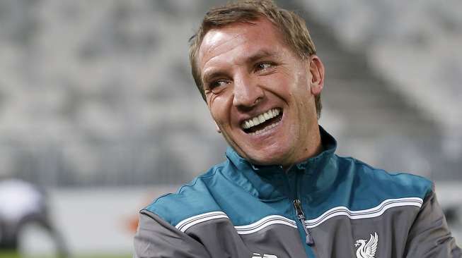 Manajer Liverpool Brendan Rodgers. Reuters/Regis Duvignau