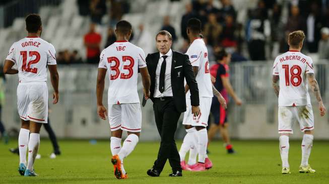 Bordeaux menjamu Liverpool di laga perdana Grup B Liga Europa (18/9) [Reuters/Lee Smith]