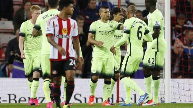 Sunderland menjamu Manchester City di Stadium of Light (23/9) [Reuters/Ed Sykes]