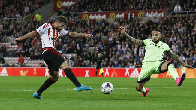 Sunderland menjamu Manchester City di Stadium of Light (23/9) [Reuters/Ed Sykes]