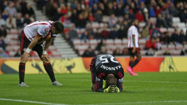 Sunderland menjamu Manchester City di Stadium of Light (23/9) [Reuters/Ed Sykes]