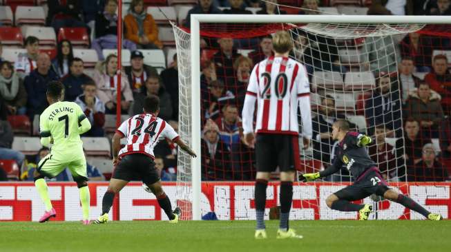 Sunderland menjamu Manchester City di Stadium of Light (23/9) [Reuters/Ed Sykes]