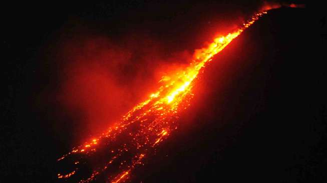 Erupsi Gunung Karangetang