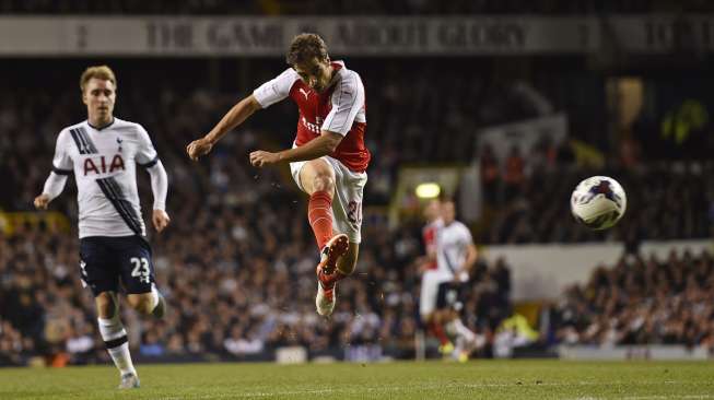 Arsenal Kalahkan Tottenham Hotspur di Derby London Utara