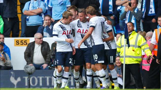 Tottenham Hotspur Sukses Lumat Manchester City