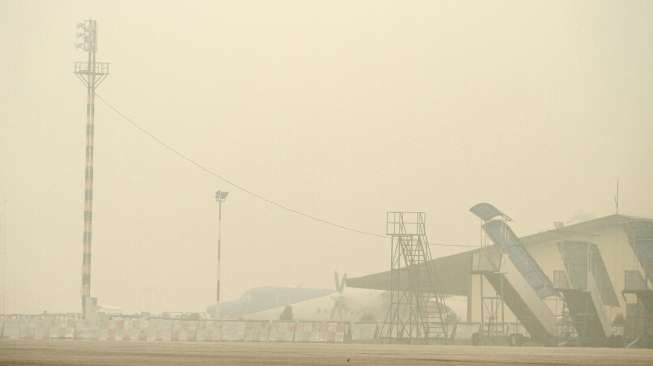 Akibat Kabut Asap, Jumlah Penumpang Pesawat Turun 1,20 Persen