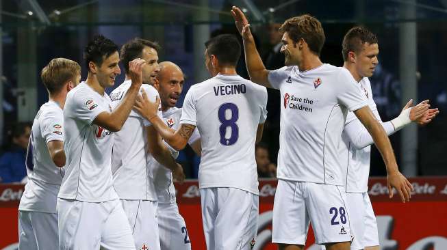 Permalukan Inter Milan, Fiorentina Rebut Puncak Klasemen