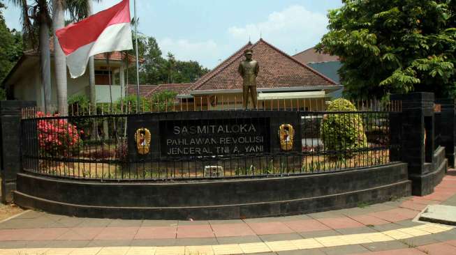 Museum Sasmitaloka Jenderal Ahmad Yani di Jalan Latuharhary, Jakarta Pusat.