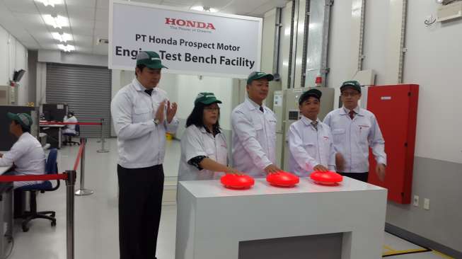 Honda Resmikan Pusat Pengujian Mesin Mobil di Karawang